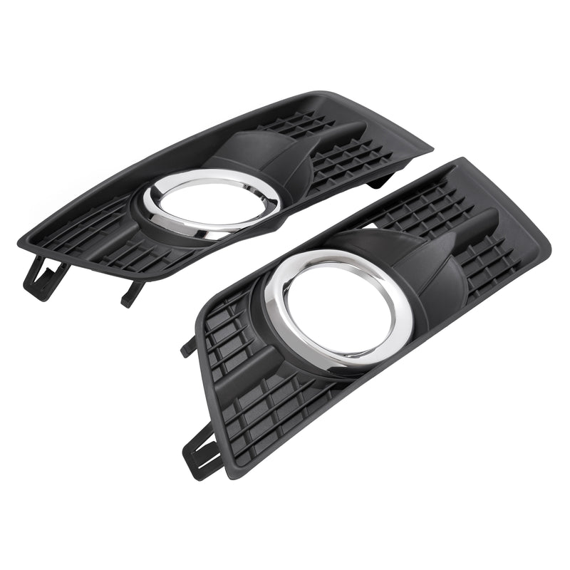 Left And Right Side Fog Light Cover Bezel Trim Chrome for Cadillac SRX 2010-2016