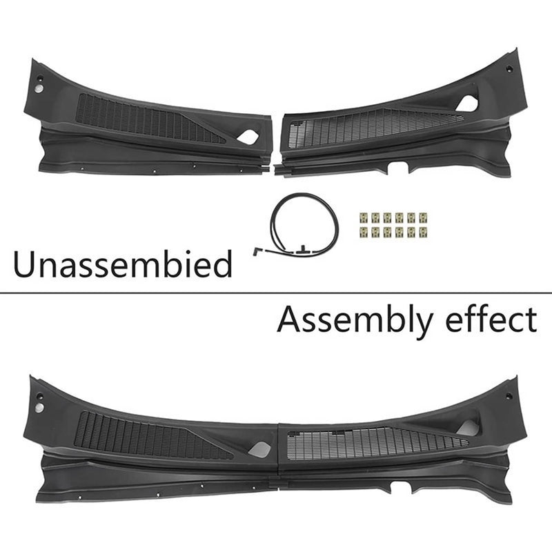 7C3Z-25022A69-AA 7C3Z-25022A68-AA Wiper Cowl Panel for Ford F250 F350 2008-2010