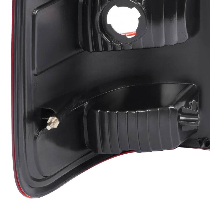 DURAFORCE Red Lens Tail Light Set for Ford F-150 2004-2008 Driver Passenger Side