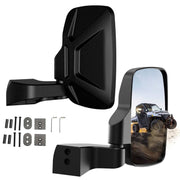 DURAFORCE Door Mounted Side Mirrors for Polaris Ranger 1000 XP1000 Crew Northstar Pro XD