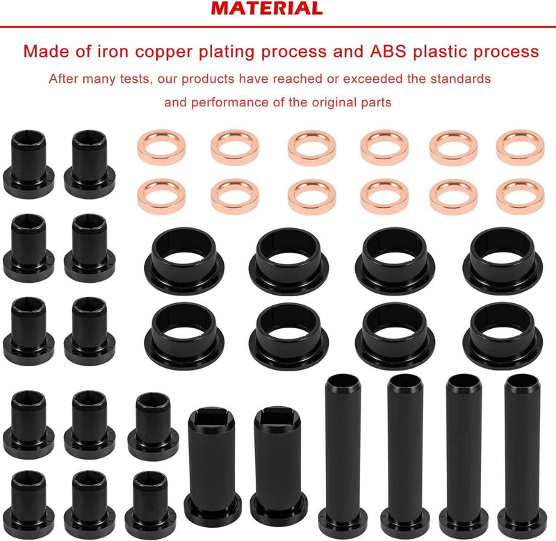 Rear Suspension A-Arm Bushing Kit for Polaris Sportsman 500 RSE 400 4x4 700