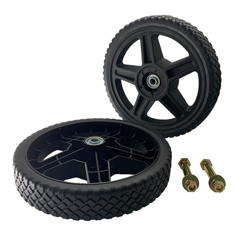 Wheels Kit for Push Mowers 10 Inch Set of 2