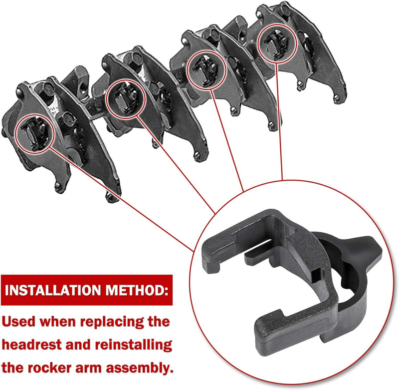 W302193 Rocker Arm Retainer Clip Head Assembly for Ford Powerstroke Diesel 6.0L