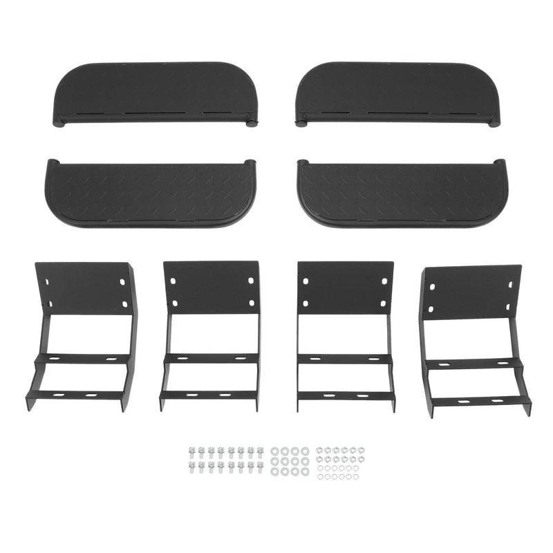 DURAFORCE Running Boards Side Steps Nerf Bar for Ford F-150 2015-2023 Crew Cab Pickup 4-D