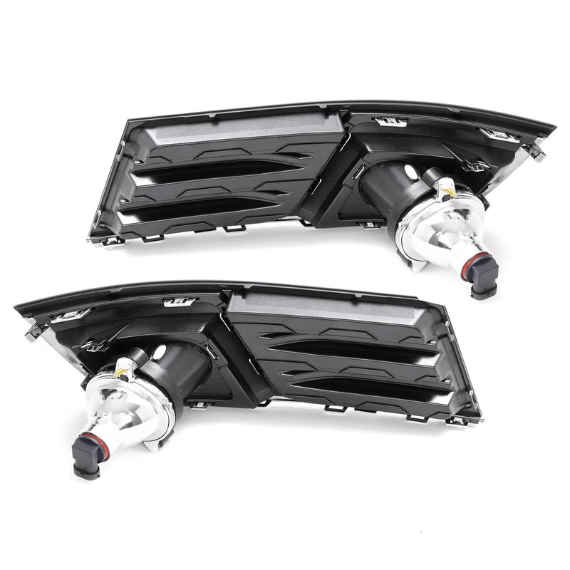 DURAFORCE Driving Fog Lights With Bezels for Chevrolet Traverse 2013-2017 Left Right