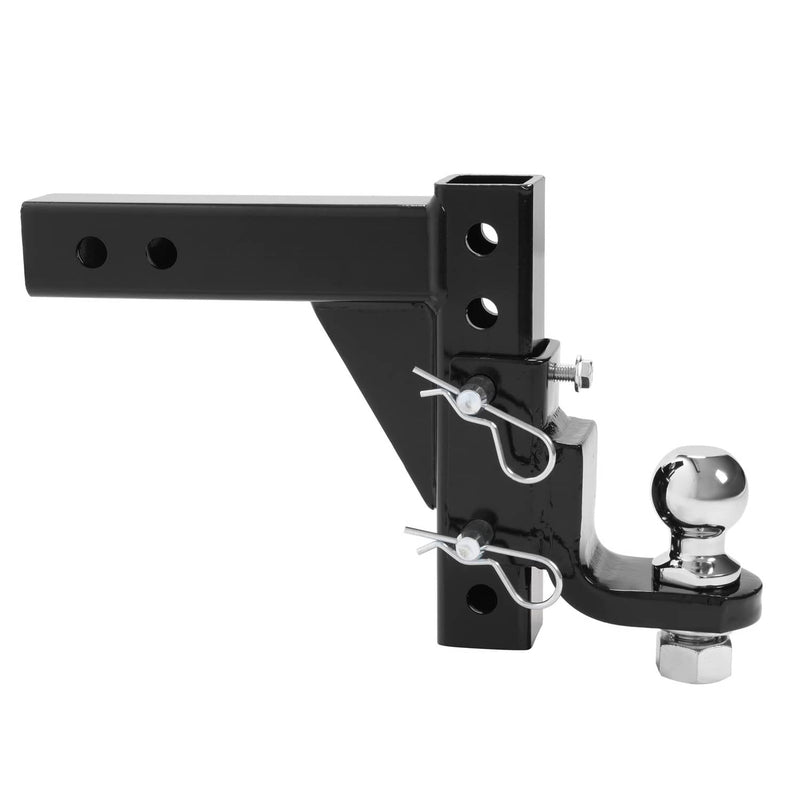 DURAFORCE 2" Receiver Trailer Hitch Ball Mount 9-1/2" Drop Tow Adjustable 7500lb