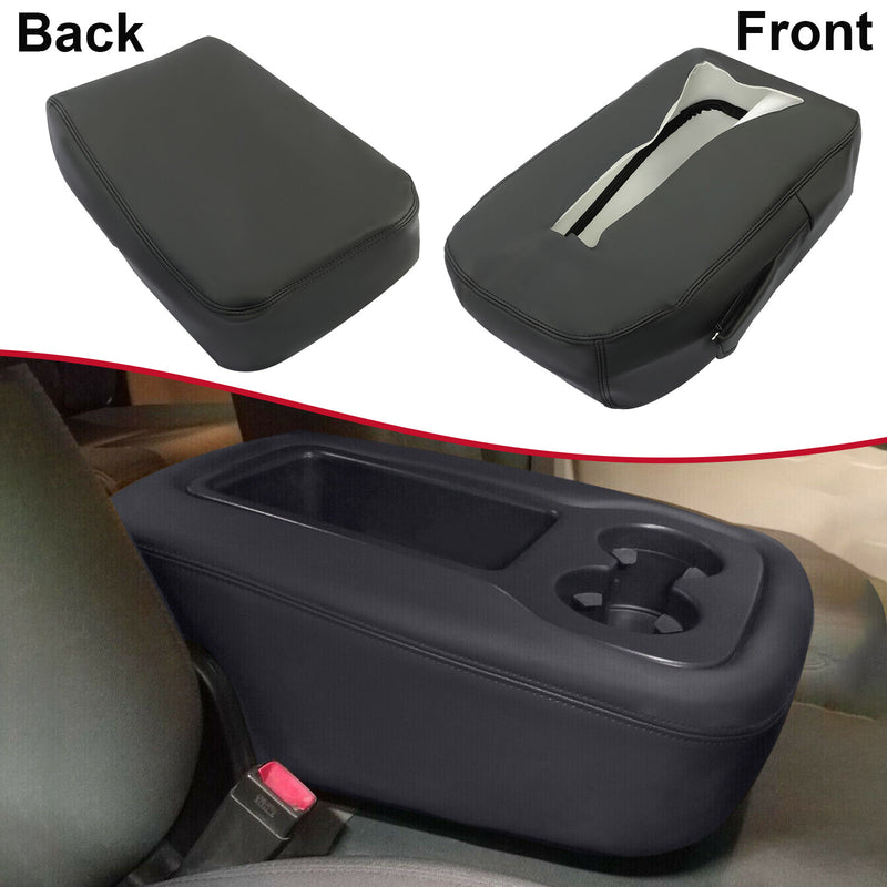 Console Armrest Jump Seat Lid Cover for Silverado Tahoe Sierra 2007-2014