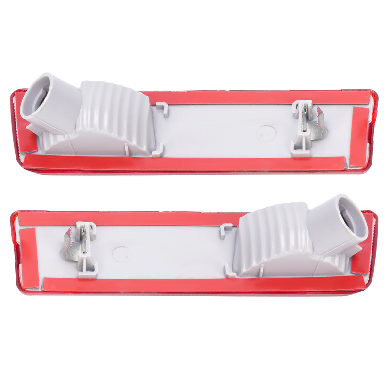 Rear Red Bumper Side Marker Lights Lamp Reflector for Ford Transit Connect 10-13