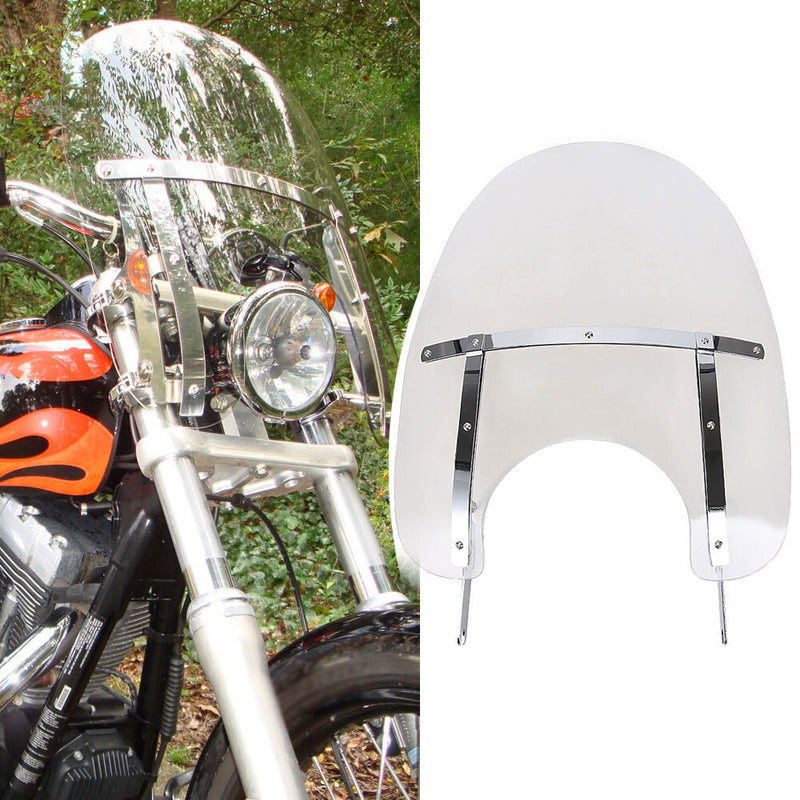 Motorcycle Detachable Windshield for Harley Touring Road King CVO FLHR 1994-2024