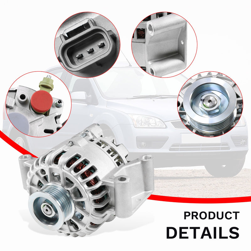 8406N Alternator for Ford Focus 2005-2007 2.0 2.3 L4 Automatic Transmission