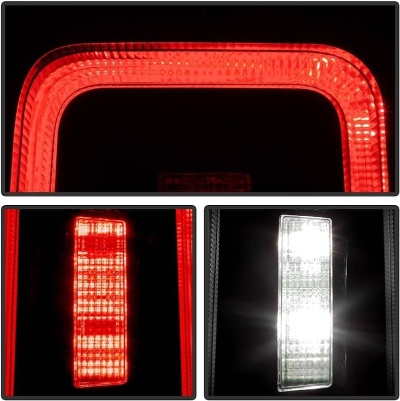 Full LED Sequential Tail Lights Black Brake Lamps for 2010-2014 Ford Mustang