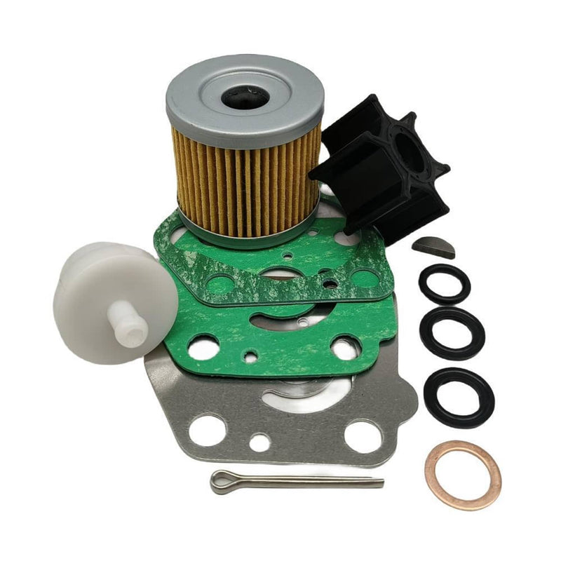 DURAFORCE 17400-94810 17461-93901 Maintenance Kit for Suzuki 4-Stroke 9.9HP 15HP Outboard