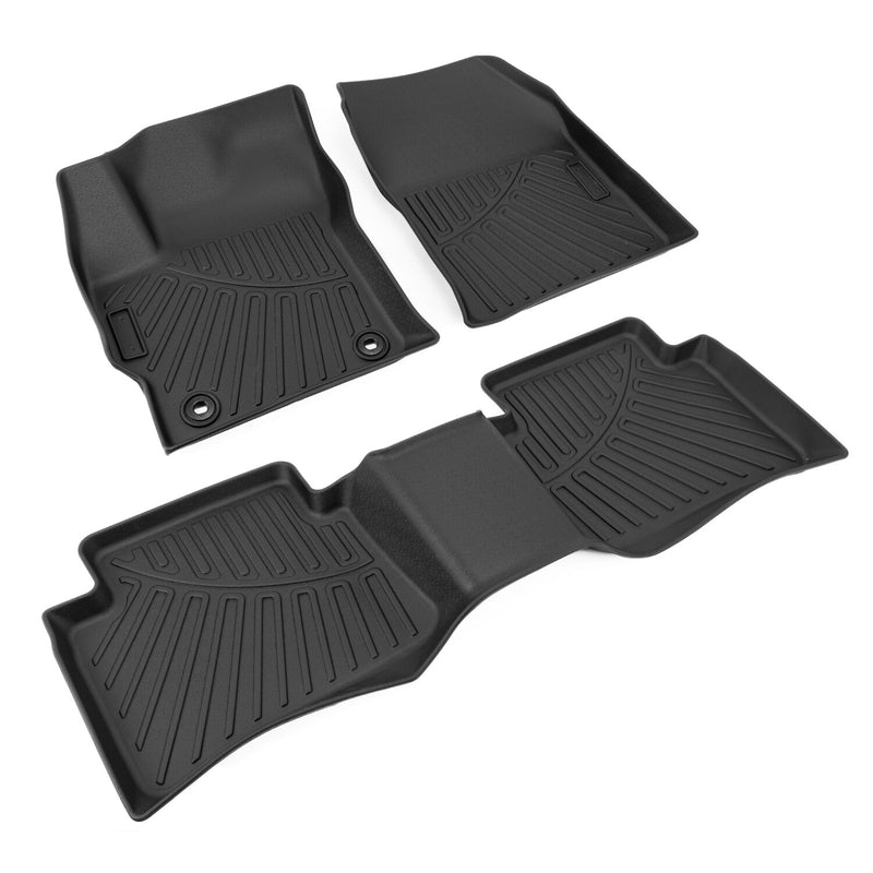 For 2020-2025 Toyota Corolla Sedan TPE All-Weather Floor Mats 2 Row Liner Set