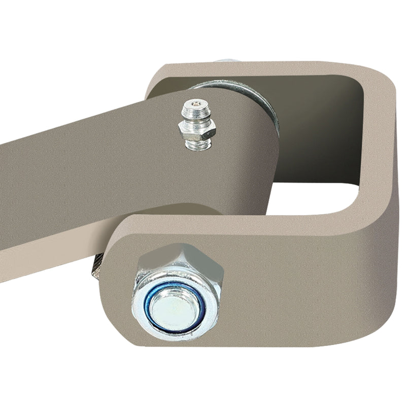 4 Strap Style Long Leaf Steel Weld On Dump Trailer Door Hinge Greaseable Cargo