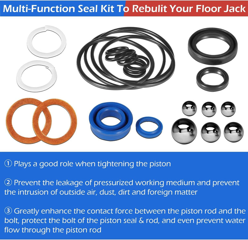 328 Series Floor Jack Seal Repair Kit for Matco AM200F 2 Ton