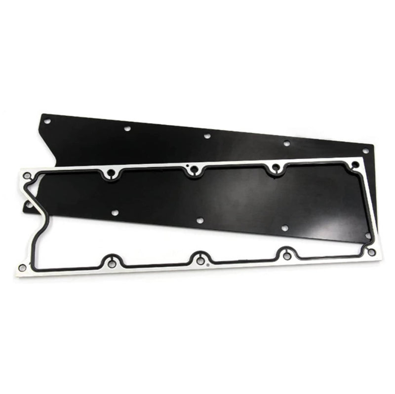 Billet Knock Sensor Delete LS6 LSX for LS Gen 3 Valley Pan Cover + Gasket Plate