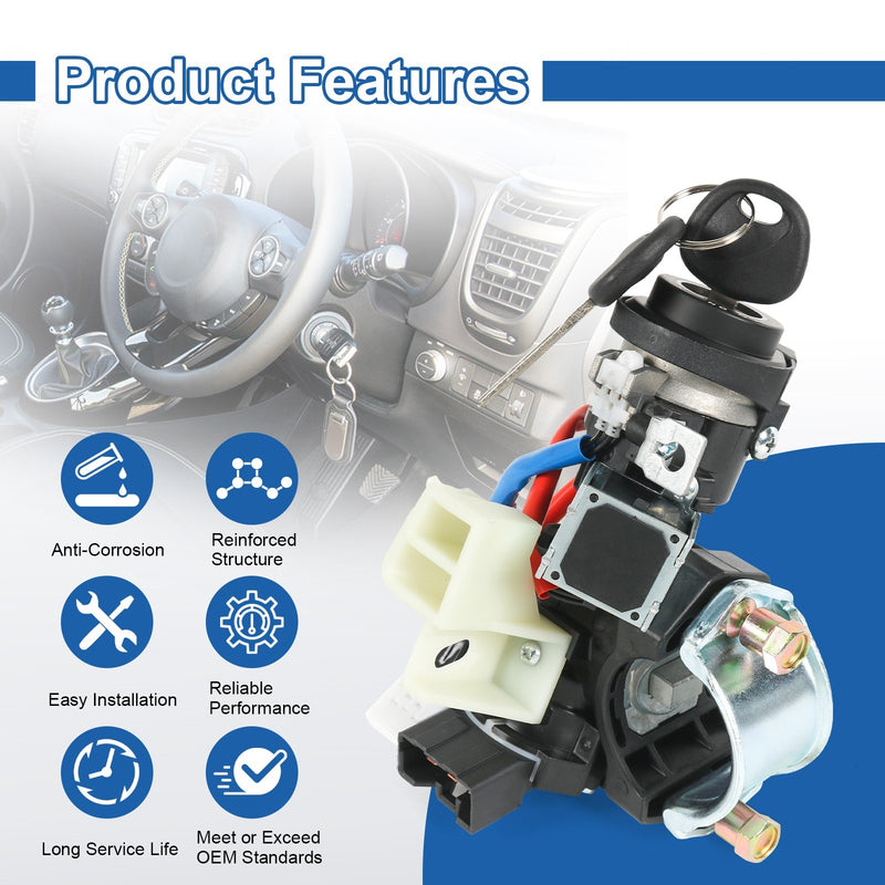 81900-3SA00 Ignition Lock Switch Assembly with Keys for Hyundai 819003SA00