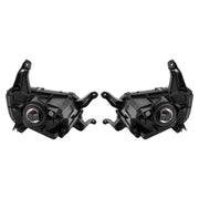 DURAFORCE Halogen Fog Lights with Bezel Chrome Trim for Kia Optima 2014 2015 RH LH Pair
