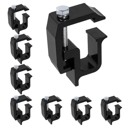 DURAFORCE Cap Topper Camper Shell Mounting Clamps Aluminum Truck Bed 8 Pieces