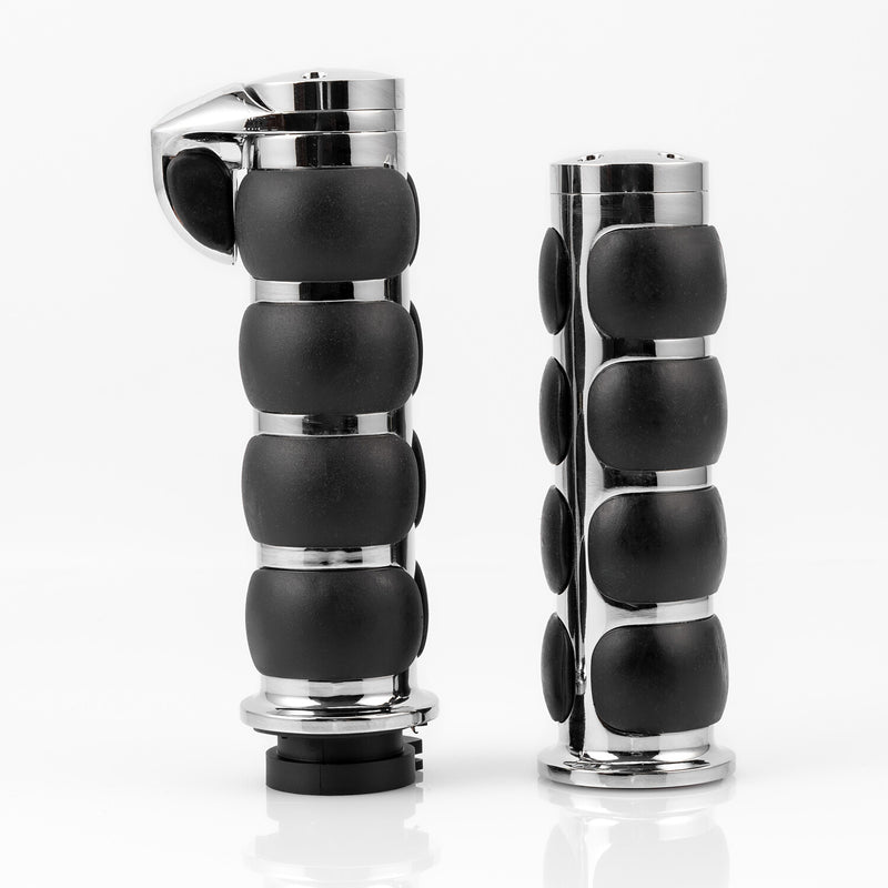 1" Handlebar Hand Grips for Harley Electra Glide Road King Softail FL Dyna