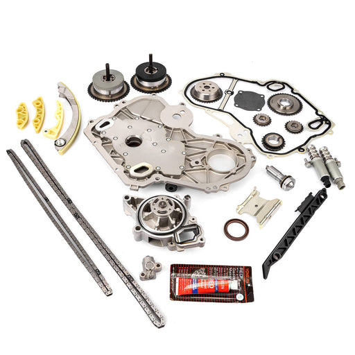 DURAFORCE Ecotec Timing Chain Kit with Water Pump for GM Terrain Chevy Equinox 2.0L 2.4L