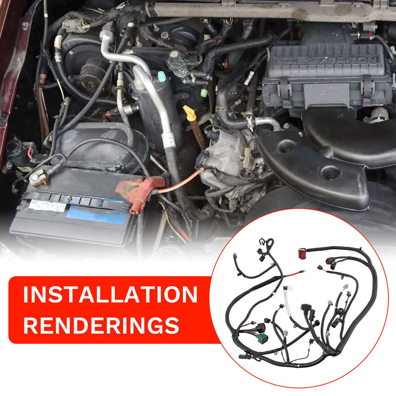 5C3Z-12B637-AA Wiring Harness for Ford Super Duty Engine 6.0L 2004-2005