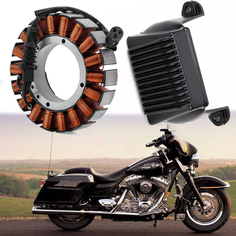 Stator & Regulator Rectifier for Harley Electra Glide FLHT Road King FLHR 06-08