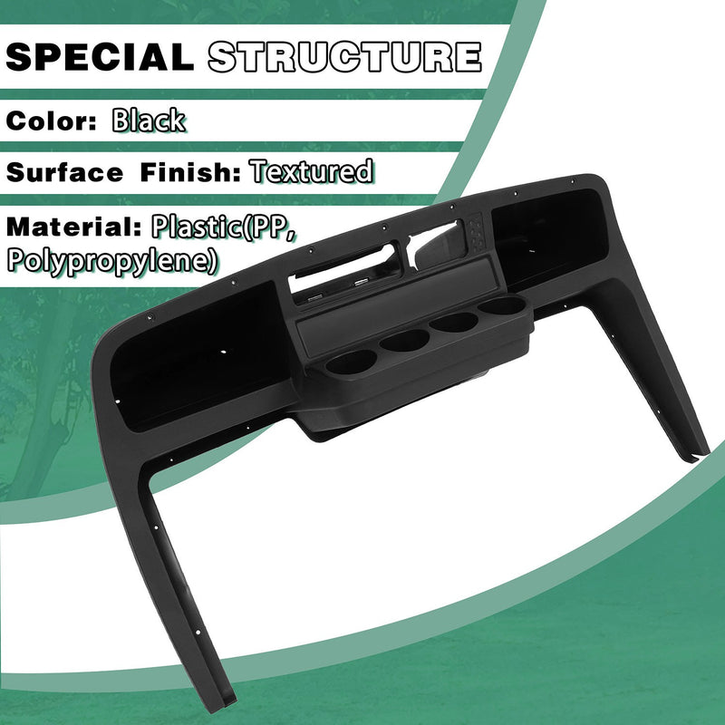 Dash Assembly Instrument Panel Cover for EZGO TXT Medalist 1994-2013