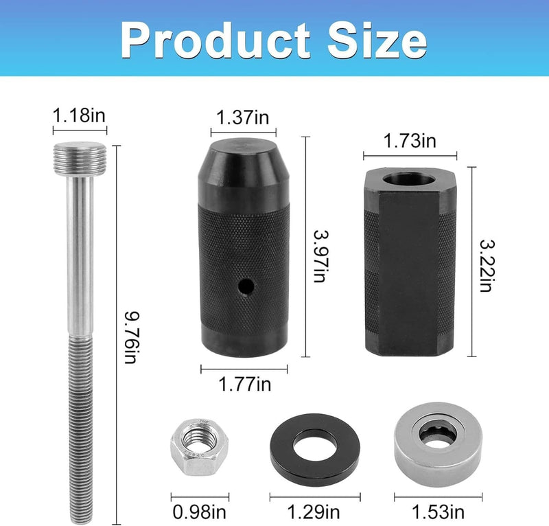 9U-6891 Injector Sleeve Cup Remover Installer Tool Set for CAT