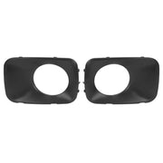 DURAFORCE Fog Light Trim Cover for Honda Pilot 2009 2010 2011 Black Driver & Passenger