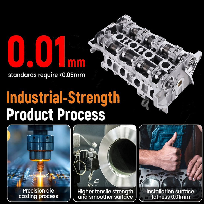 1.8T 20V Aluminum Alloy Cylinder Head for VW Jetta Beetle Passat Golf Audi A4 TT