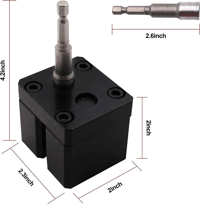 Impact Driver Power-Assisted Sheet Metal Crimper for Malco C5A2 Black