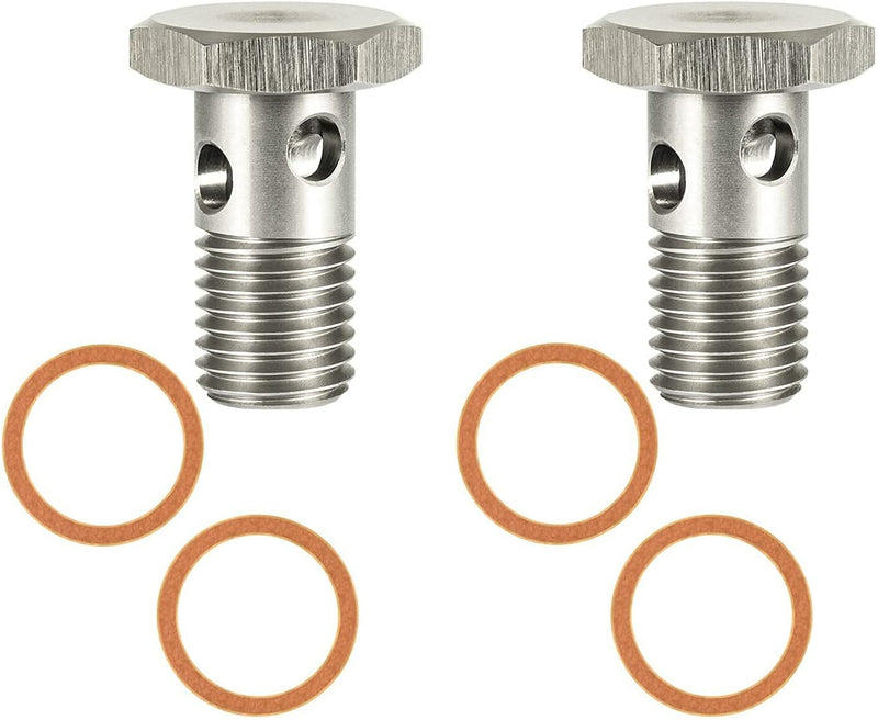 Fuel Banjo Bolt Ultra High Flow Upgrade Kit for Ford 6.0L & 6.4L Powerstroke