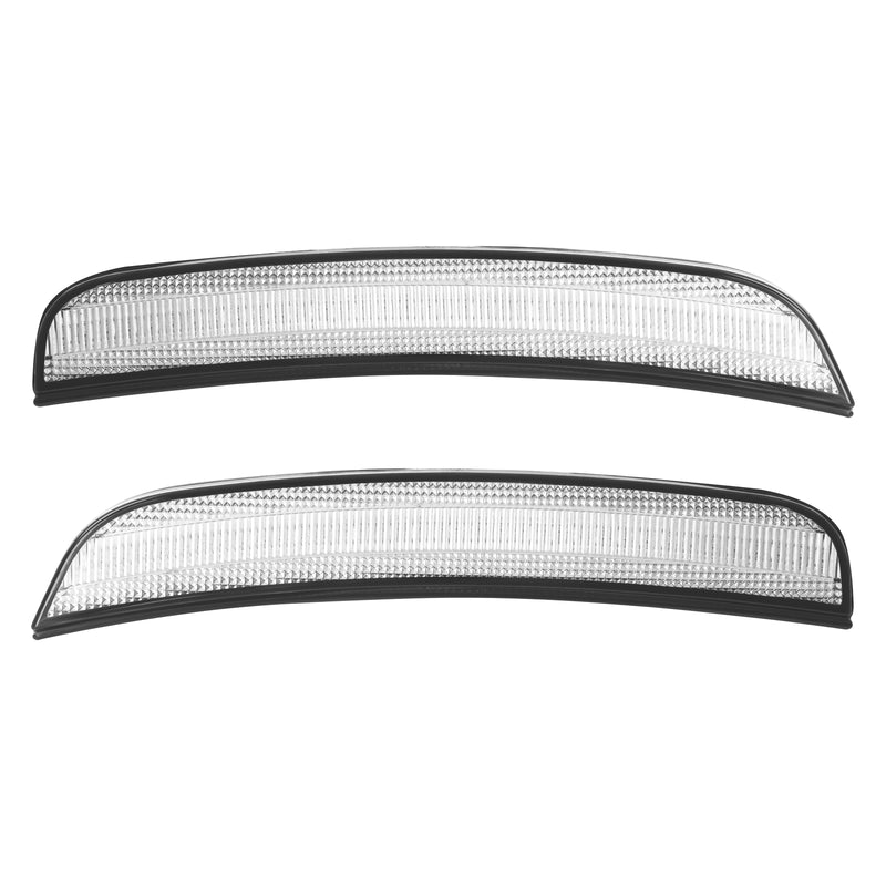 Clear LED Rear Red Side Marker Lights Lamps for Chrysler 300 300C 300S 2015-2023