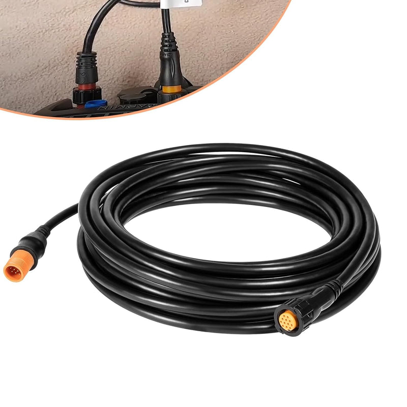 010-11617-42 Transducer Extension Cable 12 Pin 30 ft for Garmin