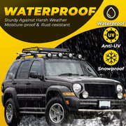 DURAFORCE Turn Signal Light Set With Bulbs Front Left And Right for Jeep Liberty 2005-2007