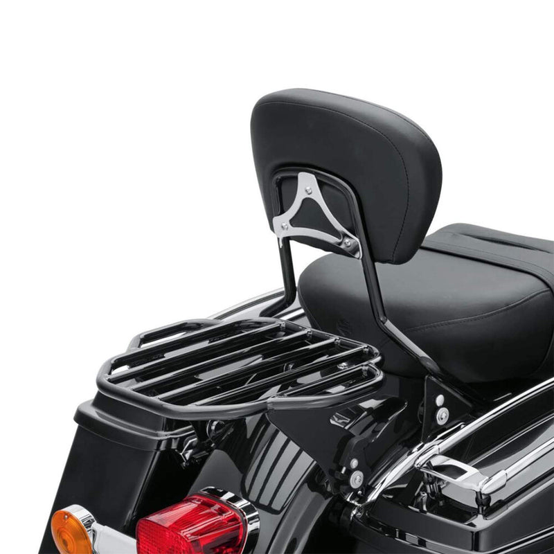 Backrest Sissy Bar Luggage Rack & Docking Kit for Harley Touring Glide 2009-2024