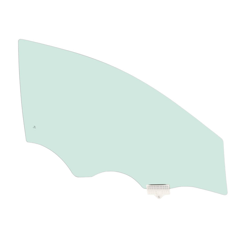 DURAFORCE 82420C2000 Right Front Door Window Glass Light Green for Hyundai Sonata 2015-19