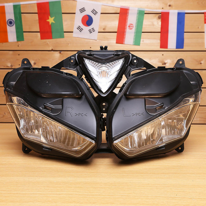 Headlight Head Lamp Light Assembly for Yamaha YZF-R3 YZF-R25 2013-2018 Front