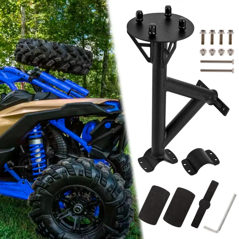 Spare Tire Carrier Mount Rack Holder for Can-Am Maverick X3 Turbo 2017-2025