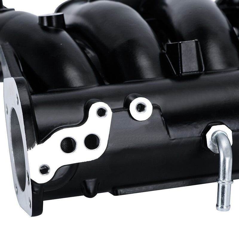 Black Intake Manifold for 1988-2000 Honda Civic Del Sol D15A2 D16Y8 D-Series