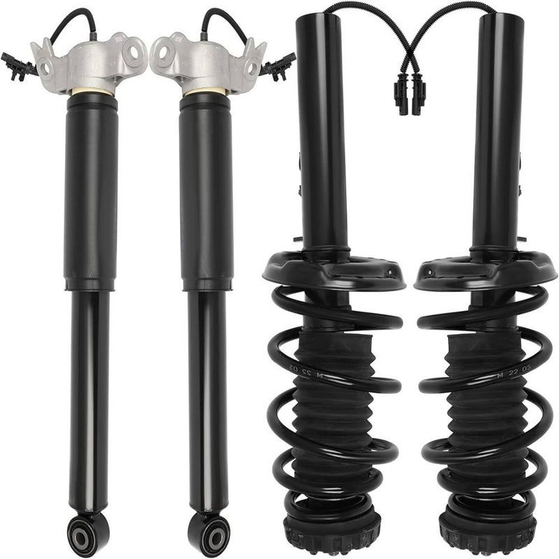4Pcs Shocks Strut Assys Front Rear w/ Electric for Cadillac XTS 2013-2019
