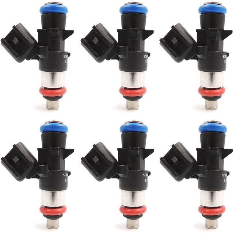 6x Fuel Injectors 0280158233 for 2011-2019 Chrysler Dodge Ram Jeep 3.6L V6