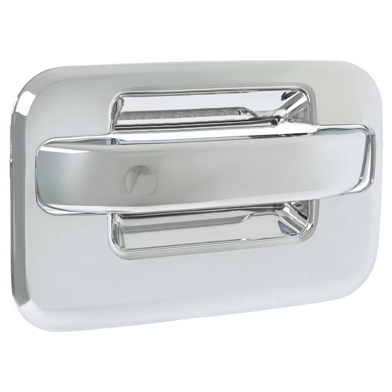 DURAFORCE Chrome Door Handle Tailgate Covers With Keypad for Ford F150 2004-2014 4 Door