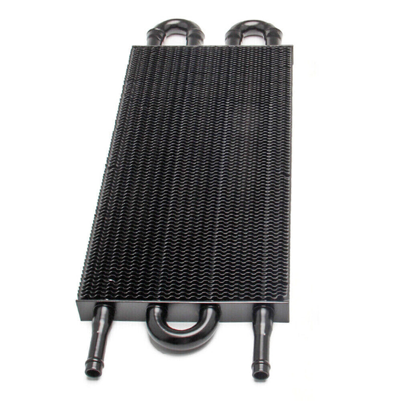 4 Row Remote Transmission Oil Cooler Auto Manual Radiator Converter Universal