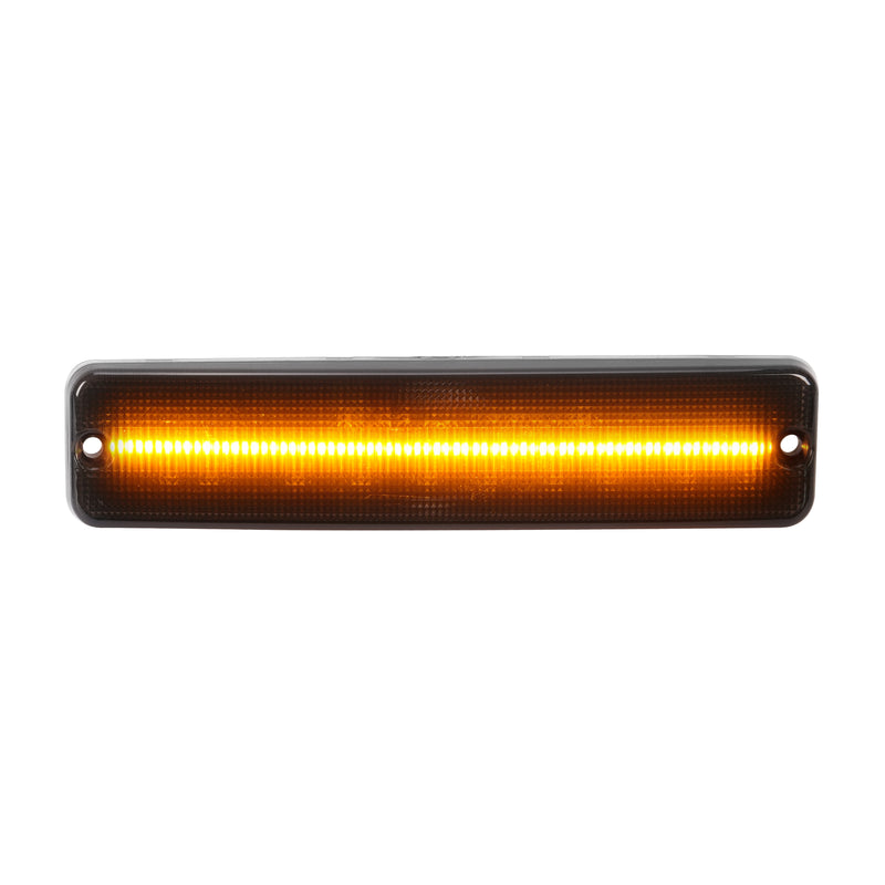Front Side Marker Lights Turn Signal for Jeep Wrangler YJ 1987-1995 Smoked Amber