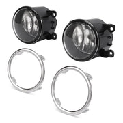 DURAFORCE Clear Fog Lights With Ring Wiring Switch for Honda Pilot EX 2012-2015