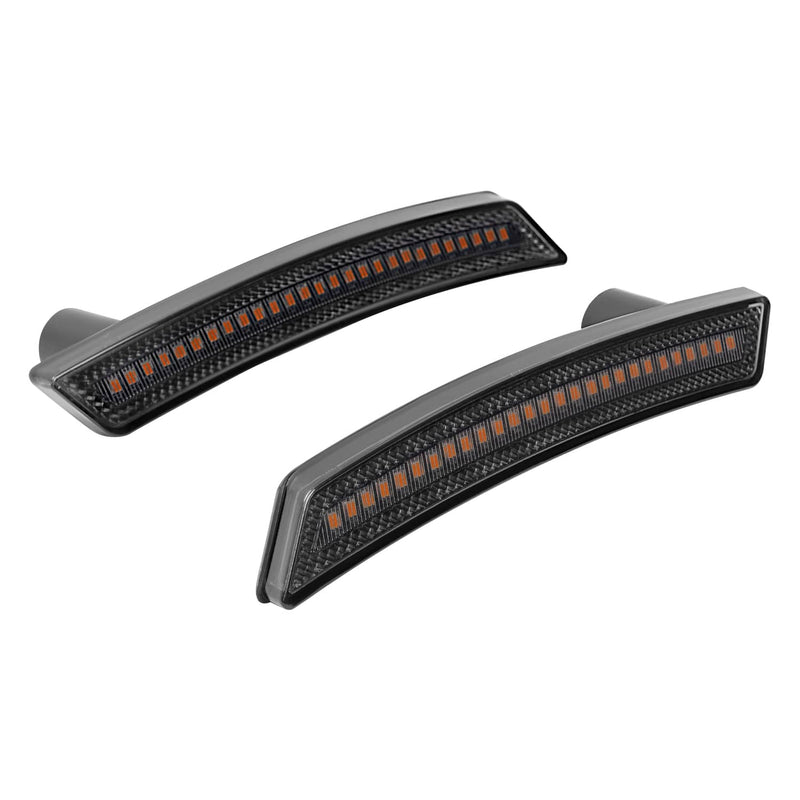 DURAFORCE Front Rear Full LED Fender Side Marker Lights for Mini Cooper R55 R56 R57 07-16