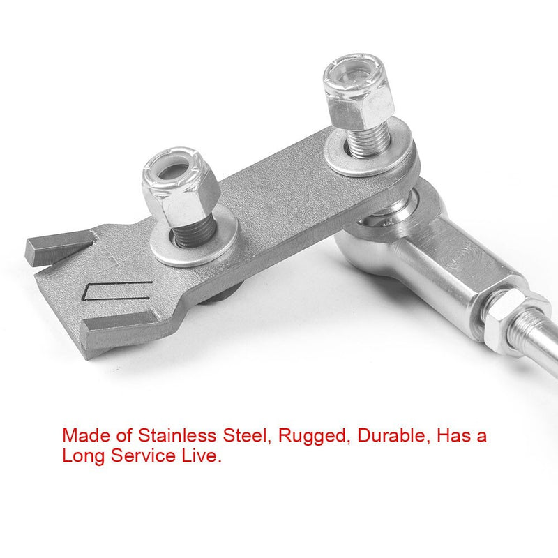 Stainless Steel Transfer Case Linkage Kit for 86 01 Jeep Cherokee XJ Comanche MJ