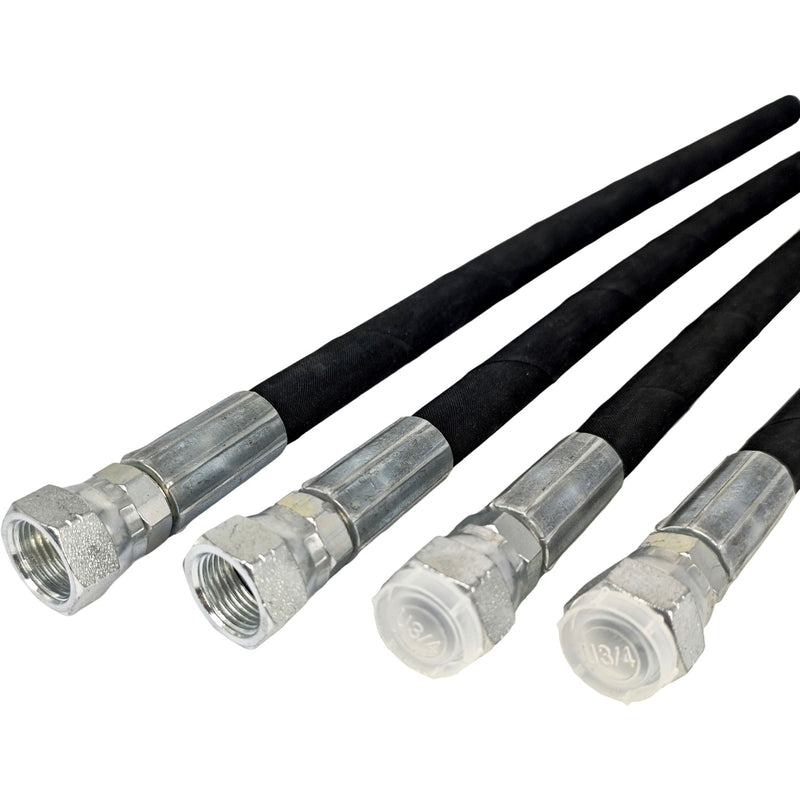 7J303-76610 Hydraulic Hoses Kit for Kubota Front Loader 75535-66620 7J999-95562